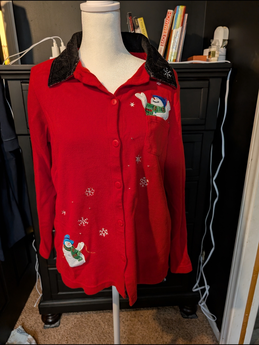 Designers Originals Studio Joy Red and Black Lined Jacket